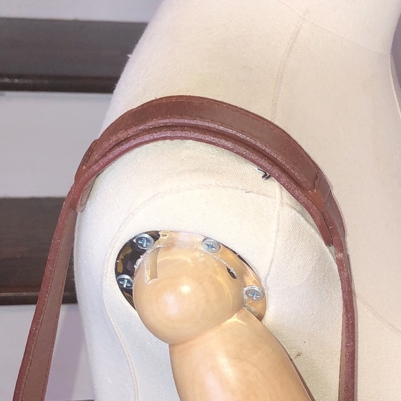 RALPH LAUREN Brown Green Tartan Plaid Rolled Crossbody Messenger Saddle Bag - Picture 11 of 17